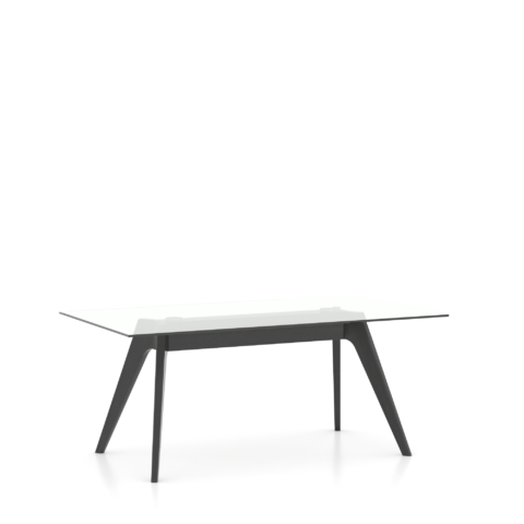 Rectangular Glass Table - Base DQ