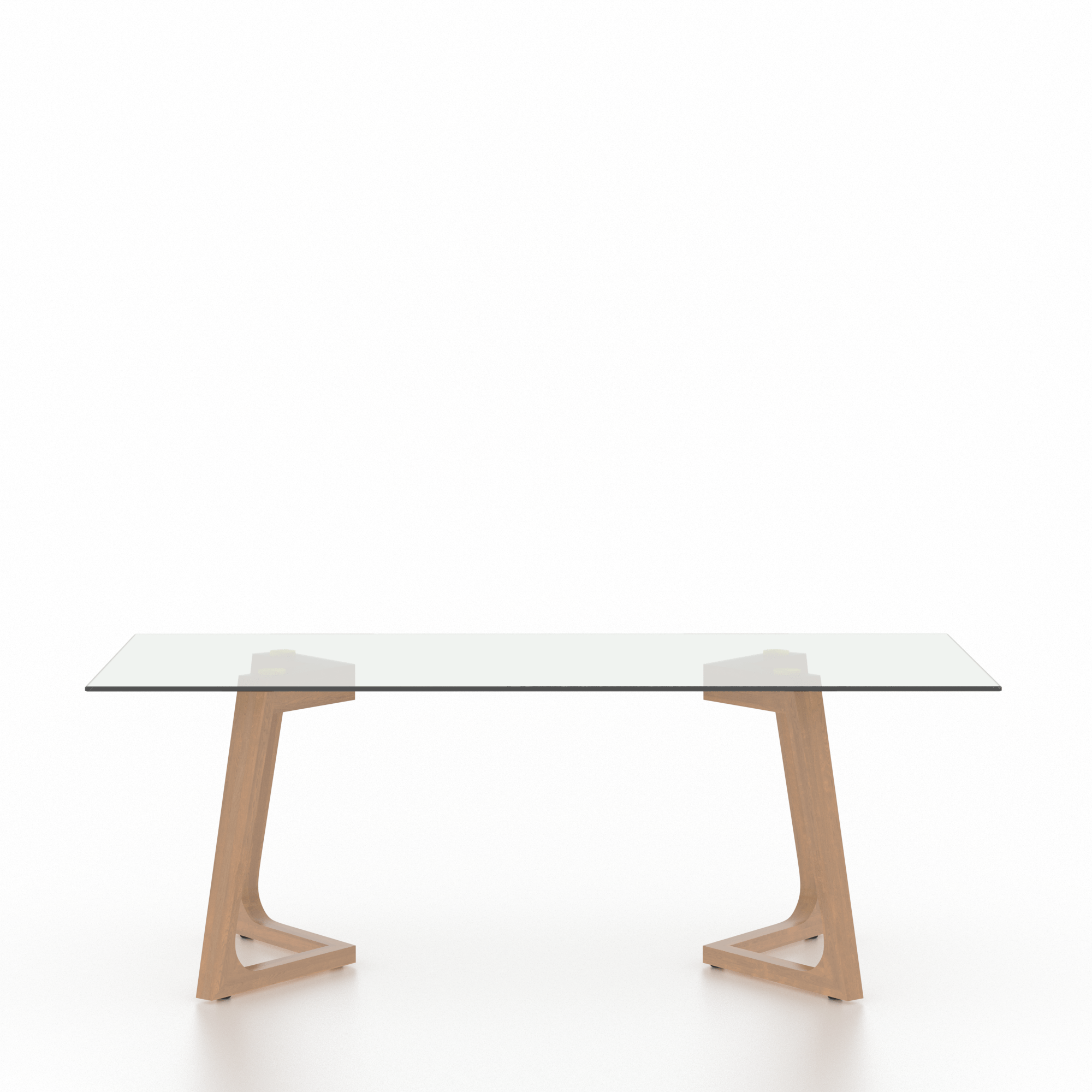 Table rectangulaire en verre - Base MN – Image 2