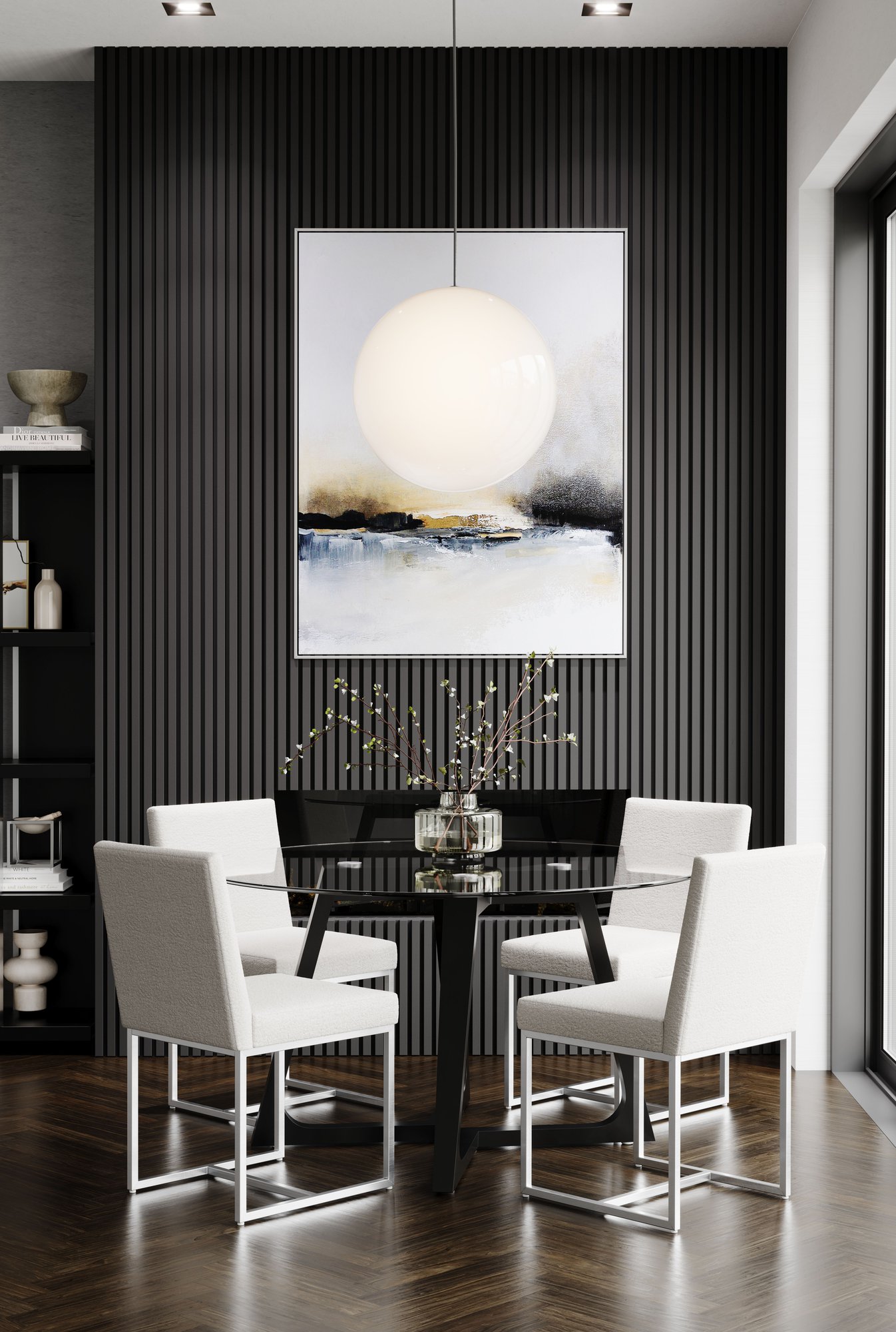 Round Glass Table - Base MN - Image 5