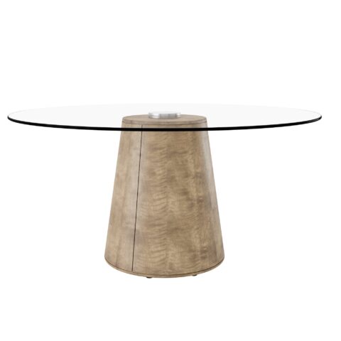 Round Glass Table - Base MX