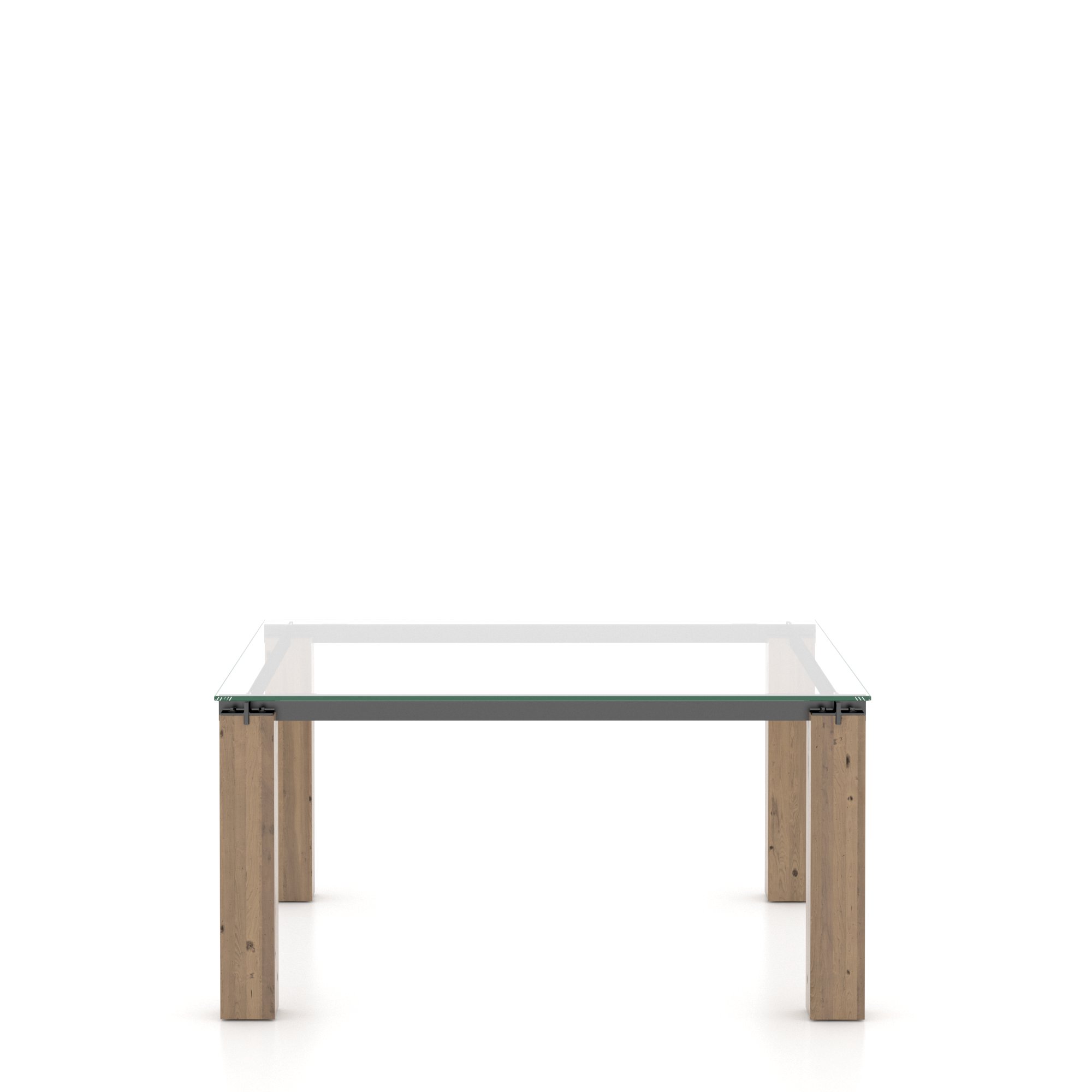 Square Glass Table - Legs LE - Image 2