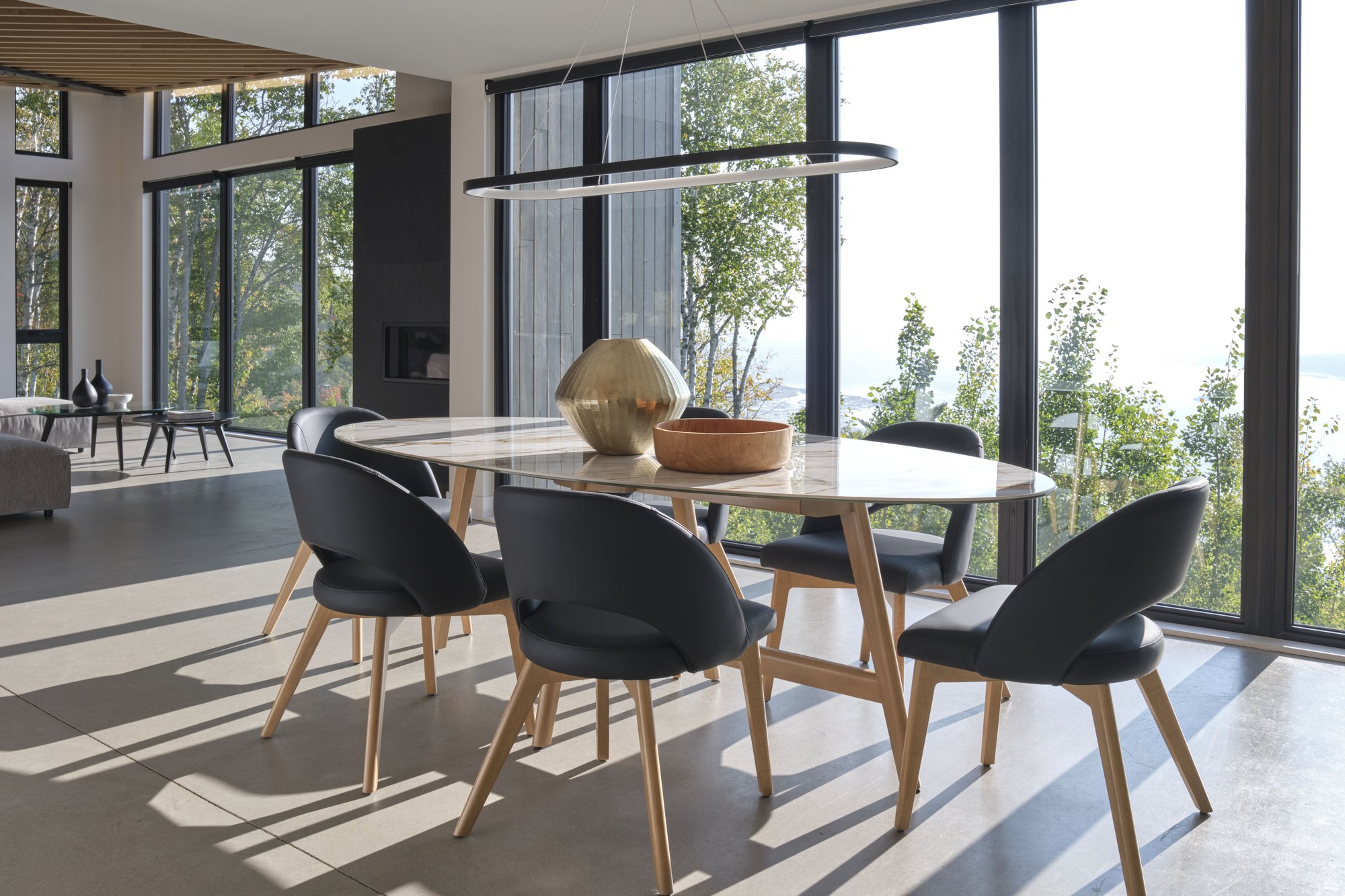 Table ovale en porcelaine - Base DV – Image 5