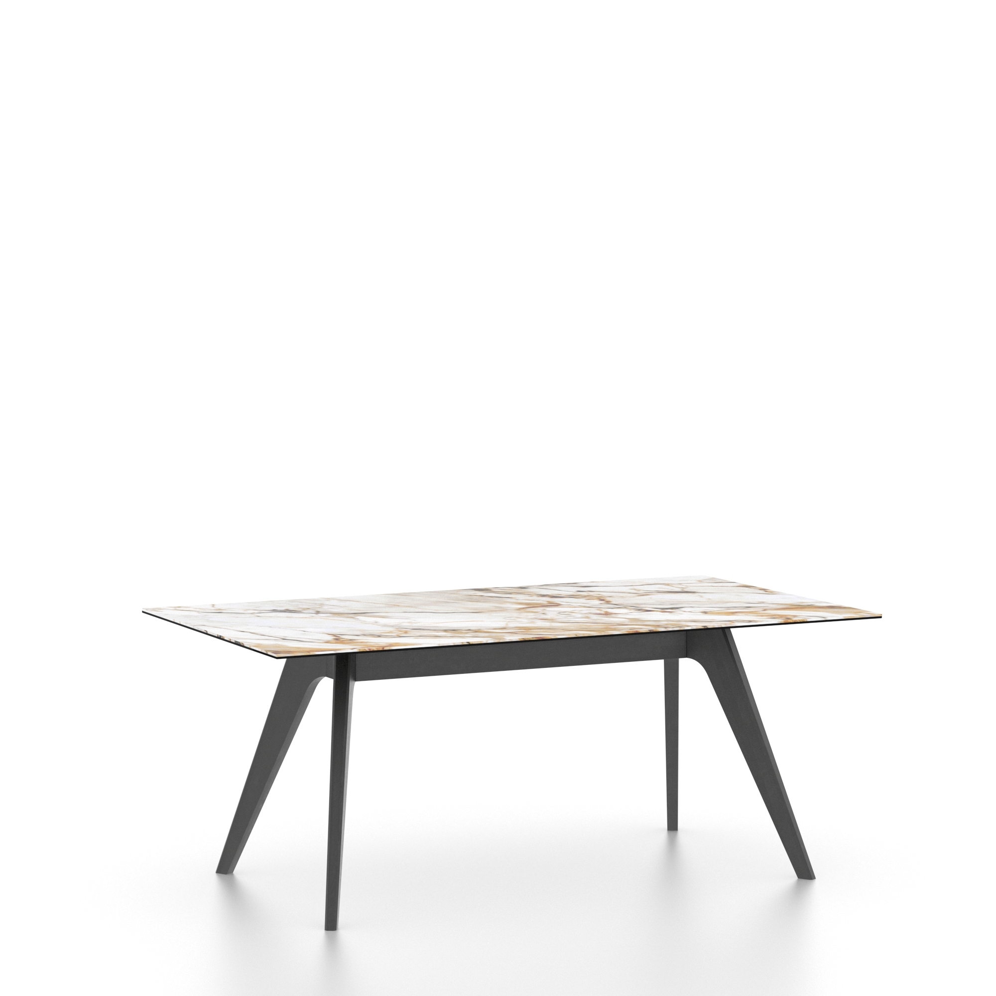 Table rectangulaire en porcelaine - Base DQ