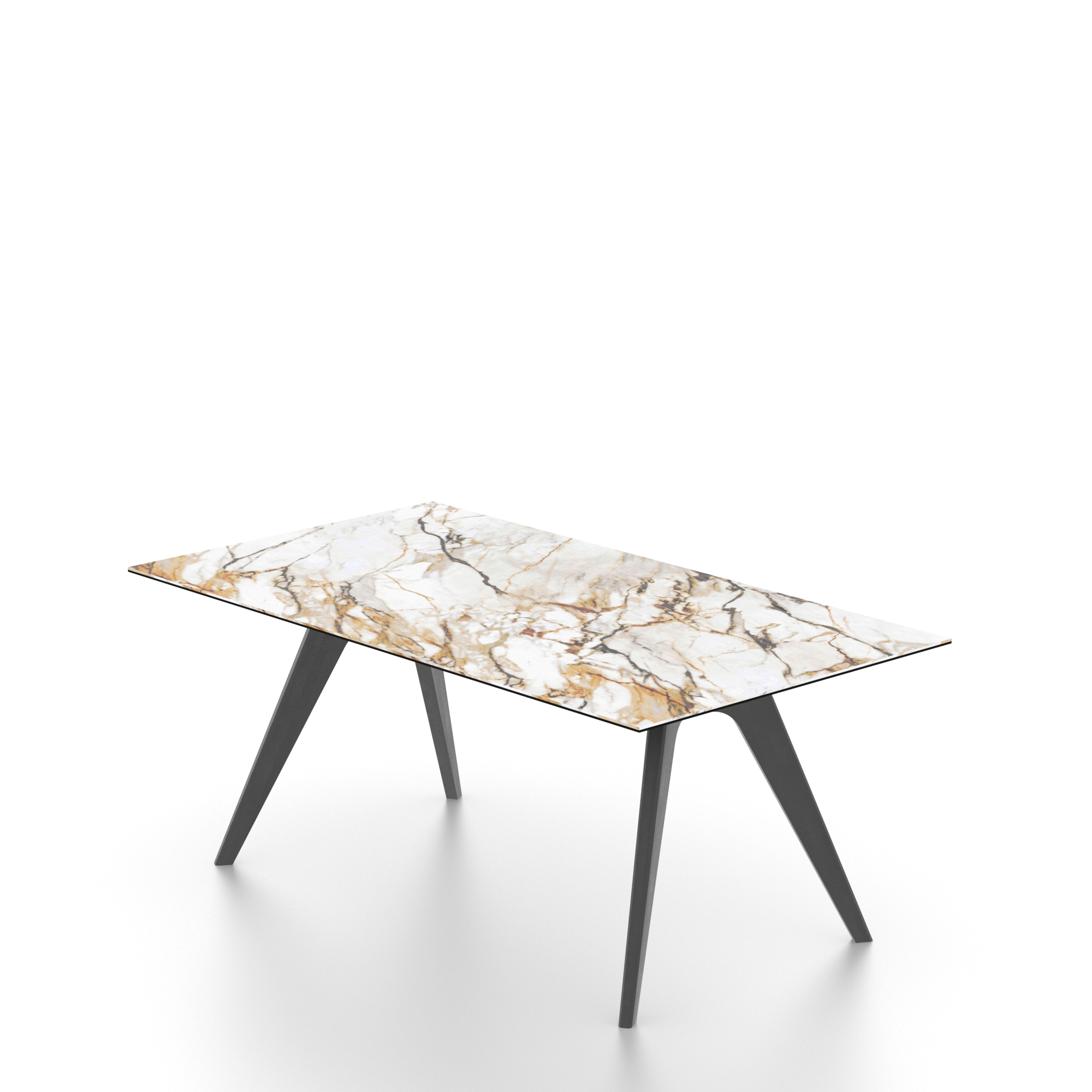 Table rectangulaire en porcelaine - Base DQ – Image 3